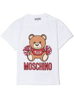 Moschino Kids t-shirt à motif Teddy Bear - Blanc