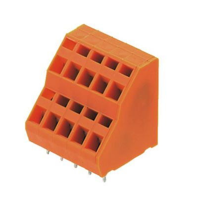 Weidmüller 1764870000 Dubbel niveau klem 1.5 mm² Aantal polen 16 Oranje 20 stuk(s)