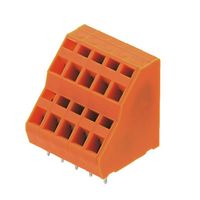 Weidmüller 1764870000 Dubbel niveau klem 1.5 mm² Aantal polen 16 Oranje 20 stuk(s) - thumbnail
