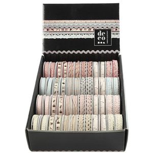 Creotime decoratielint 180 cm textiel 49-delig