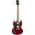 Epiphone SG Standard Cherry LH linkshandige elektrische gitaar