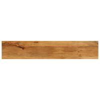 Tafelblad rechthoekig 180x40x2,5 cm massief mangohout