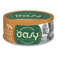 OASY More Love Chicken with cheese - nat kattenvoer - 70g