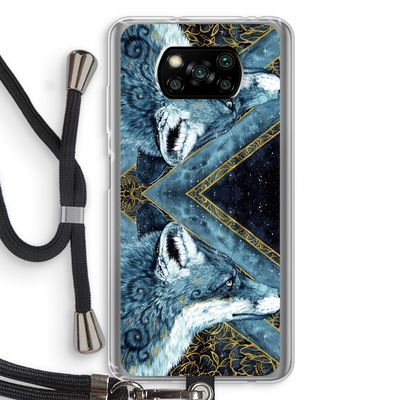 Golden Fox: Xiaomi Poco X3 Pro Transparant Hoesje met koord