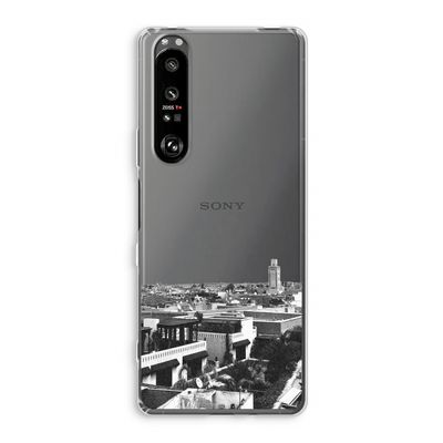 Marrakech Skyline : Sony Xperia 1 III Transparant Hoesje