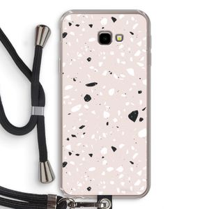 Terrazzo N°20: Samsung Galaxy J4 Plus Transparant Hoesje met koord