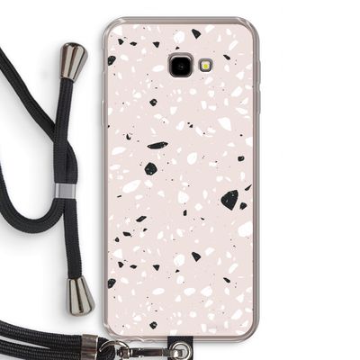 Terrazzo N°20: Samsung Galaxy J4 Plus Transparant Hoesje met koord