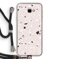 Terrazzo N°20: Samsung Galaxy J4 Plus Transparant Hoesje met koord Terrazzo N°20: Samsung Galaxy J4 Plus Transparant Hoesje met koord