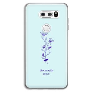 Bloom with grace: LG V30 Transparant Hoesje