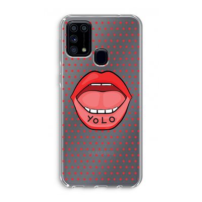 Yolo Denise: Samsung Galaxy M31 Transparant Hoesje