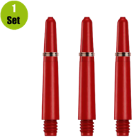 Lena Lena Nylon Dartshafts + Ring - Rood