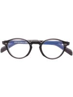 Cutler & Gross lunettes de vue bicolores à monture ronde - Gris - thumbnail