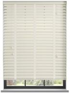 PVC jaloezie met ladderband - Oester Wit Nerf