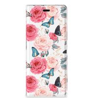 Sony Xperia 5 Smart Cover Butterfly Roses