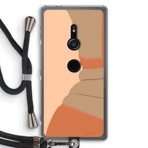 Bikini: Sony Xperia XZ2 Transparant Hoesje met koord