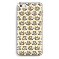 Slapende poes: iPhone 5 / 5S / SE Transparant Hoesje