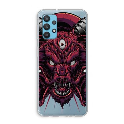 Hell Hound and Serpents: Samsung Galaxy A32 4G Transparant Hoesje