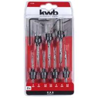 Opsteek-verzinkboorset 8dlg KWB - Kwb