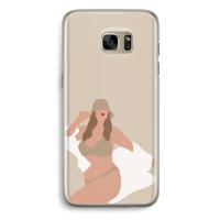 One of a kind: Samsung Galaxy S7 Edge Transparant Hoesje