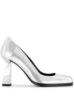 Nodaleto escarpins Angel N en cuir 90 mm - Argent