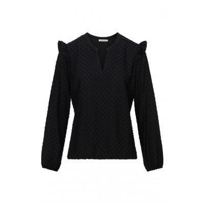 Dreamstar - Zwart | Dames | Blouse | Zwart | 48 | regular | Kamst mode