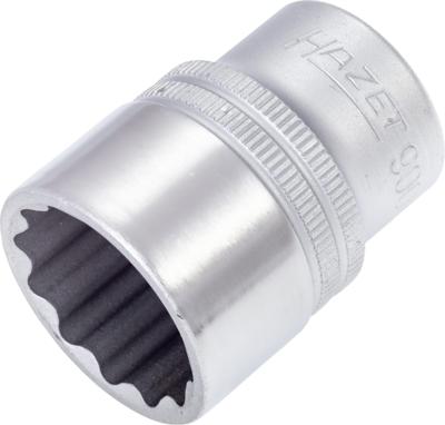HAZET Dopsleutel 900Z-23 · 1/2 inch (12,5 mm) vierkant hol · Buitentwaalfkant tractieprofiel · SW 23 mm