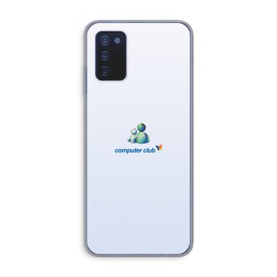MSN: Samsung Galaxy A03s Transparant Hoesje