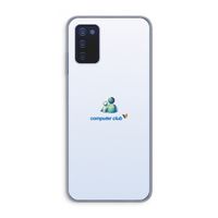 MSN: Samsung Galaxy A03s Transparant Hoesje