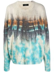 AMIRI sweat oversize à imprimé tie dye - Tons neutres