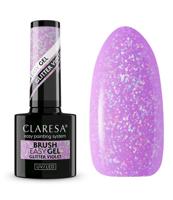 Claresa brush easy gel glitter violet 5ml