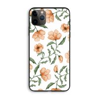Peachy flowers: iPhone 11 Pro Max Biologisch afbreekbaar hoesje
