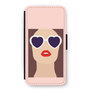 Red lips: iPhone 12 Pro Flip Hoesje