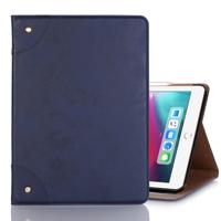 Retro boek stijl horizontale Flip PU lederen case voor iPad Pro 12 9 inch (2018) met houder & kaartsleuven & portemonnee (marineblauw)