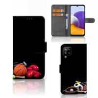 Samsung Galaxy A22 4G | M22 | Wallet Case | met Pasjes | Sports