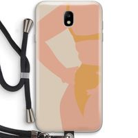 Bikini body: Samsung Galaxy J7 (2017) Transparant Hoesje met koord