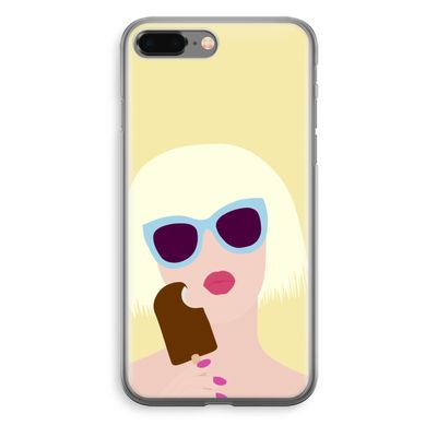 Ice cream: iPhone 8 Plus Transparant Hoesje