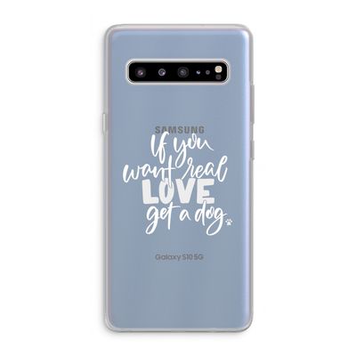 Partner in crime: Samsung Galaxy S10 5G Transparant Hoesje