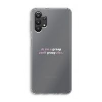 uzelf graag zien: Samsung Galaxy A32 5G Transparant Hoesje uzelf graag zien: Samsung Galaxy A32 5G Transparant Hoesje