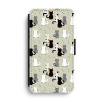 Katten: iPhone XS Max Flip Hoesje