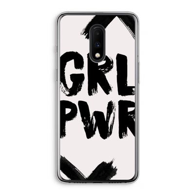 Girl Power #2: OnePlus 7 Transparant Hoesje