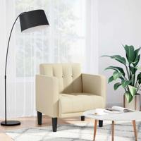 Fauteuil met armleuningen Crme 53 cm Stof