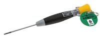 Bahco Precisie schroevendraaier | met veiligheidsring | gleuf | 0.30 mm x 1.8 mm x 50 mm - TAH700-1.8-50
