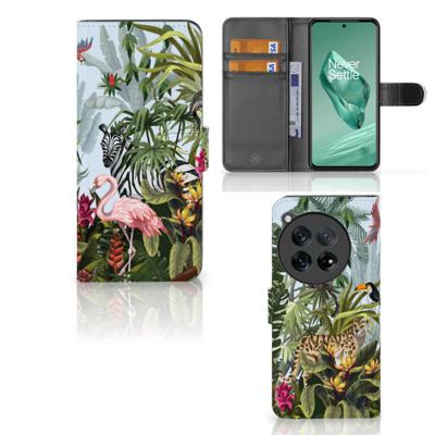 Telefoonhoesje | Met pasjeshouder | voor OnePlus 12 Jungle