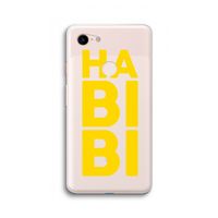 Habibi Majorelle : Google Pixel 3 XL Transparant Hoesje