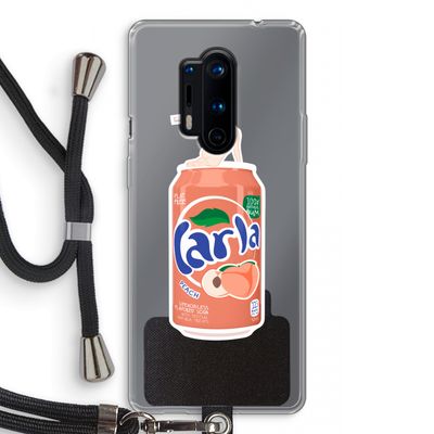 S(peach)less: OnePlus 8 Pro Transparant Hoesje met koord