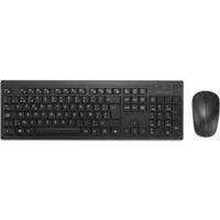 Kensington KM270 EQ toetsenbord Inclusief muis Draadloos Zwart Azerty Belgisch