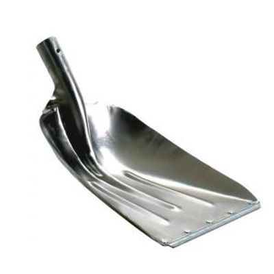Graanschop aluminium rond - los blad