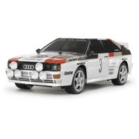 Tamiya 1:10 RC auto Elektro Straatmodel Audi Quattro Rally Brushed 4WD Bouwpakket TT-02