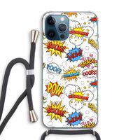 Pow Smack: iPhone 12 Pro Transparant Hoesje met koord