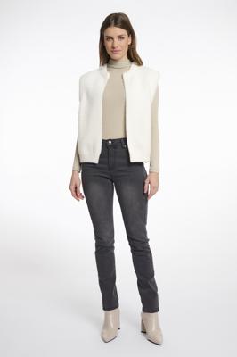 Rino & Pelle Elona Short Waistcoat Gilets Snow White